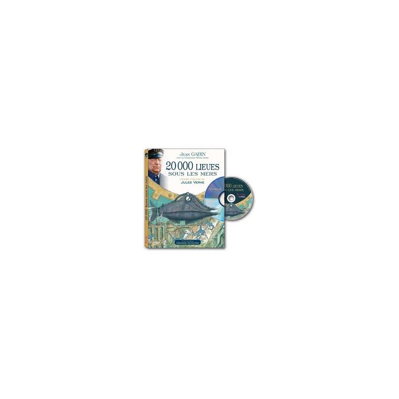 20 000 lieues sous les mers (avec 1 CD Audio)