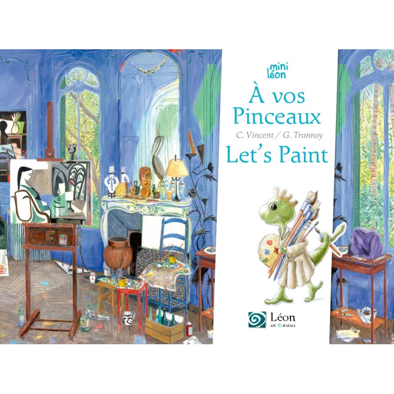 A vos pinceaux ! / Let's paint ! (Bilingue Français/anglais)