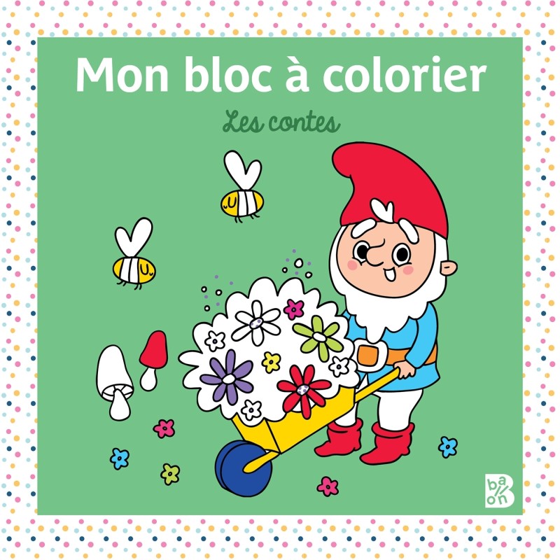 Mon bloc à colorier - Les contes