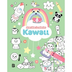 Kawaii bloc à colorier