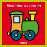 Mon bloc à colorier - Train