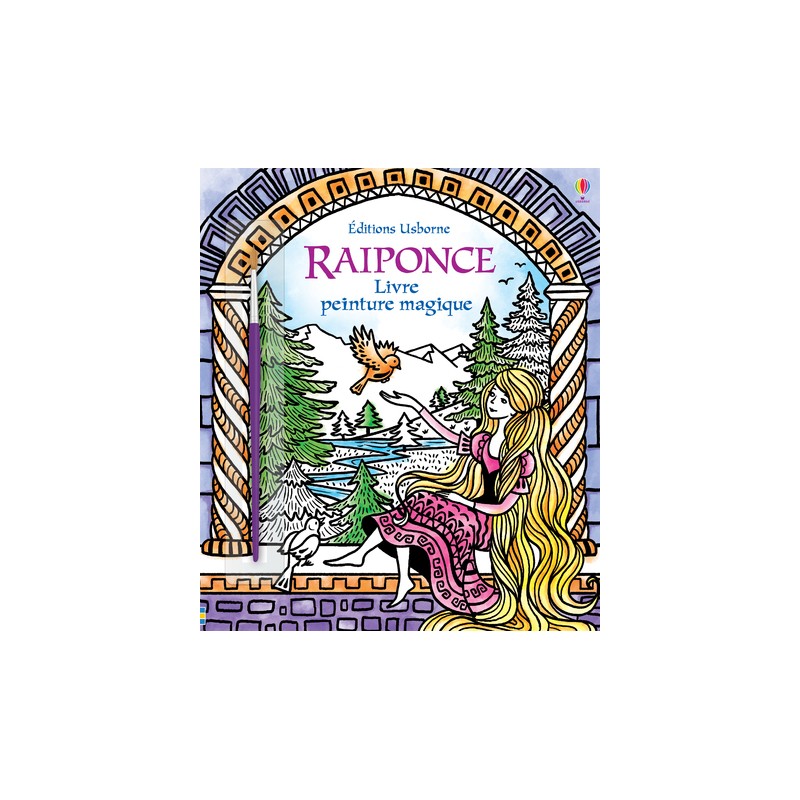 Raiponce - Livre peinture magique
